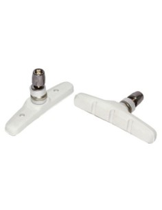 70mm Brake Shoes W/Nut White.